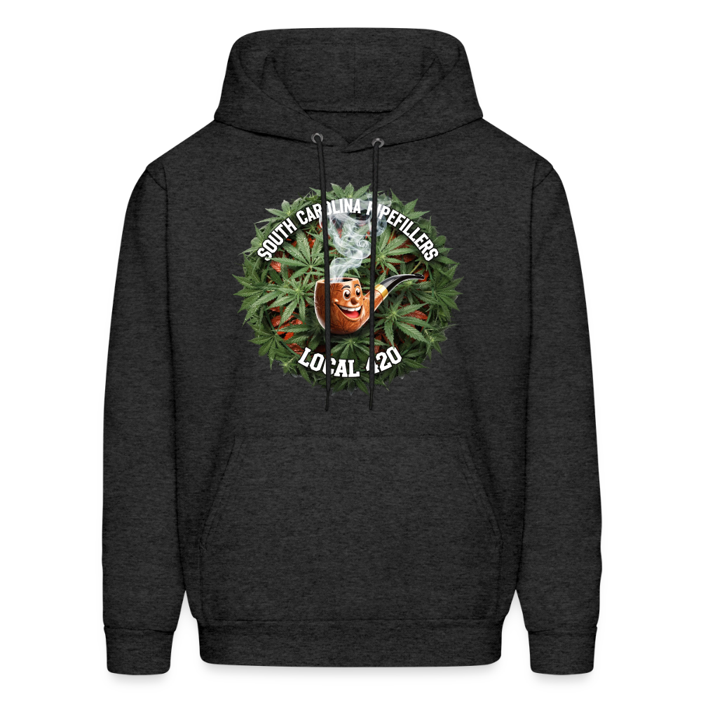 SOUTH CAROLINA PIPEFILLERS LOCAL 420 F/B DESIGN Men's Hoodie - charcoal grey