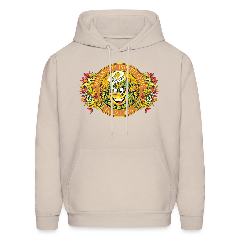 MISSISSIPPI PIPEFILLERS LOCAL 420 F/B DESIGNS Men's Hoodie - Sand