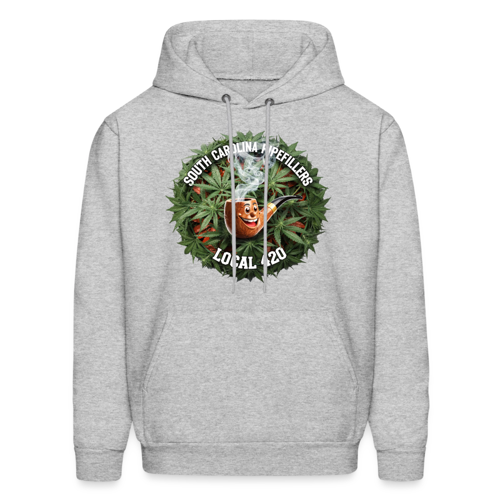 SOUTH CAROLINA PIPEFILLERS LOCAL 420 F/B DESIGN Men's Hoodie - heather gray