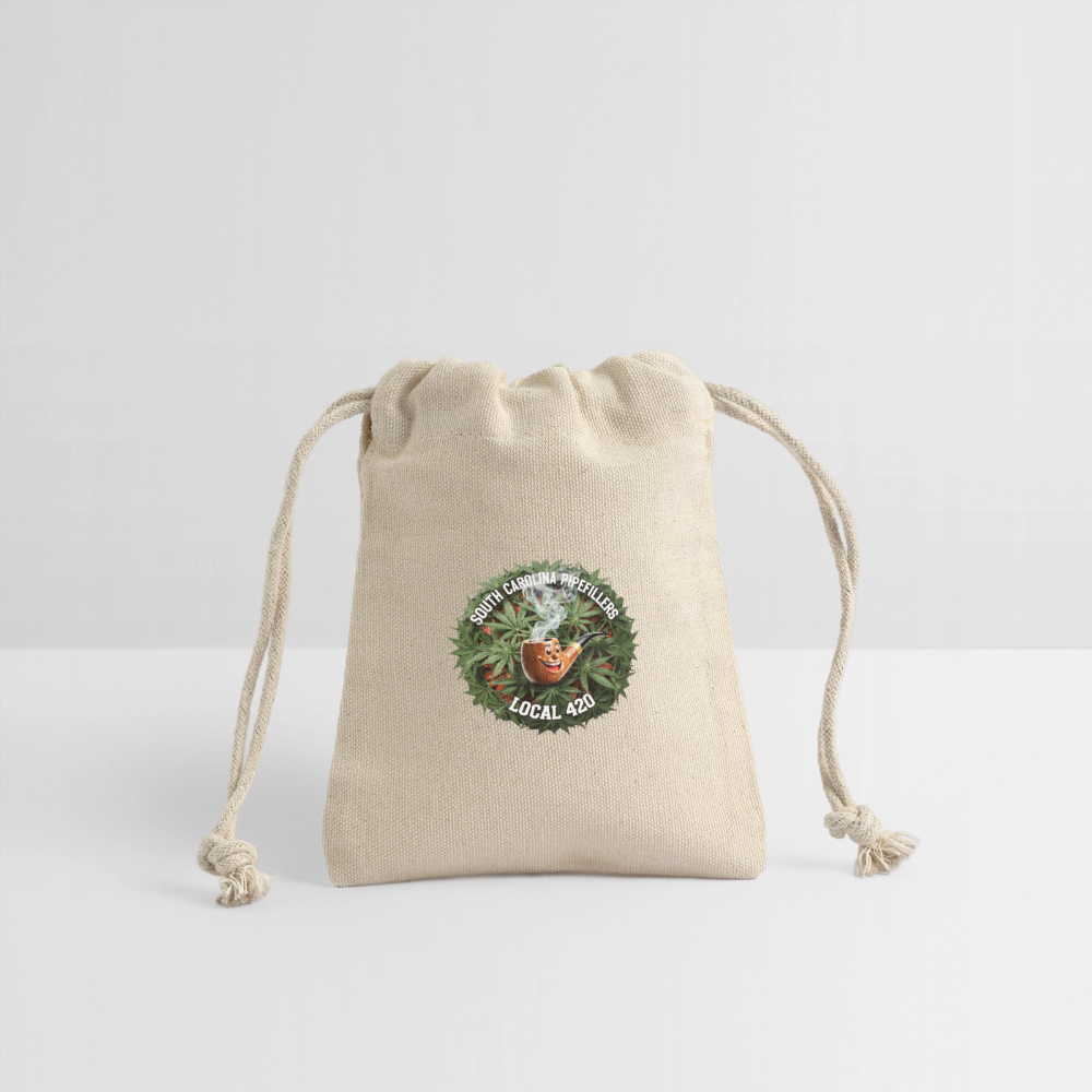 SOUTH CAROLINA PIPEFILLERS LOCAL 420 Reusable Gift Bag - Natural