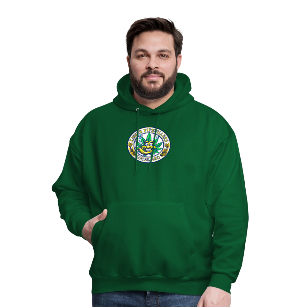 KANSAS PIPEFILLERS LOCAL 420 Men's Hoodie - forest green