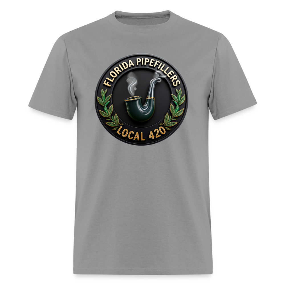 FLORIDA PIPEFILLERS LOCAL 420 F/B DESIGN Men's T-Shirt - rock