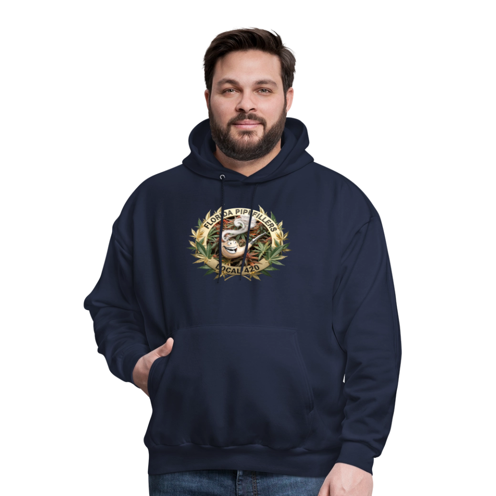 FLORIDA PIPEFILLERS LOCAL 420 Men's Hoodie - navy
