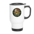 ILLINOIS PIPEFILLERS LOCAL 420 14oz Stainless Steel Travel Mug - white