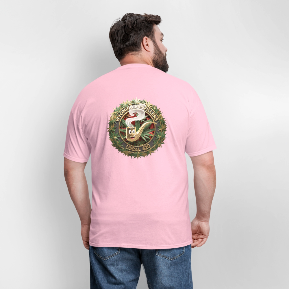 WYOMING PIPEFILLERS LOCAL 420 F/B DESIGN Men's Hoodie - pink