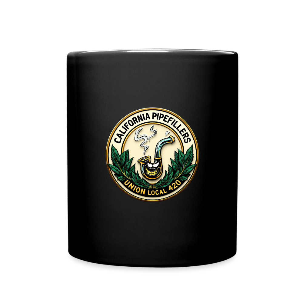 CALIFORNIA PIPEFILLERS UNION LOCAL 420 Full Color Mug - black