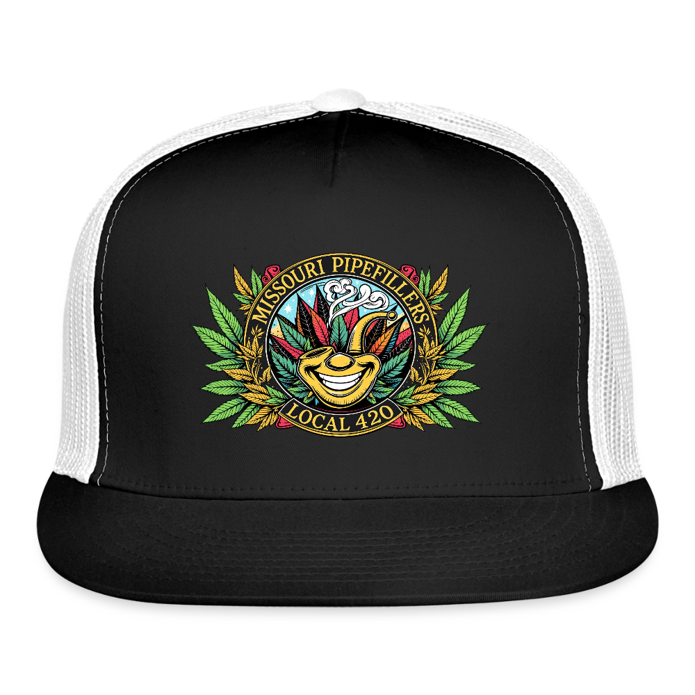 MISSOURI PIPEFILLERS LOCAL 420 Trucker Hat - black/white