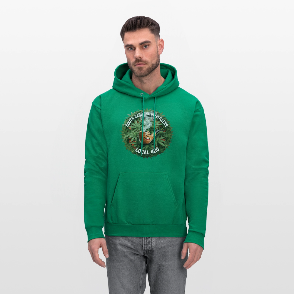 SOUTH CAROLINA PIPEFILLERS LOCAL 420 Men's Hoodie - kelly green