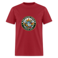 NEW HEMPSHIRE PIPEFILLERS LOCAL 420 Men's T-Shirt - true red