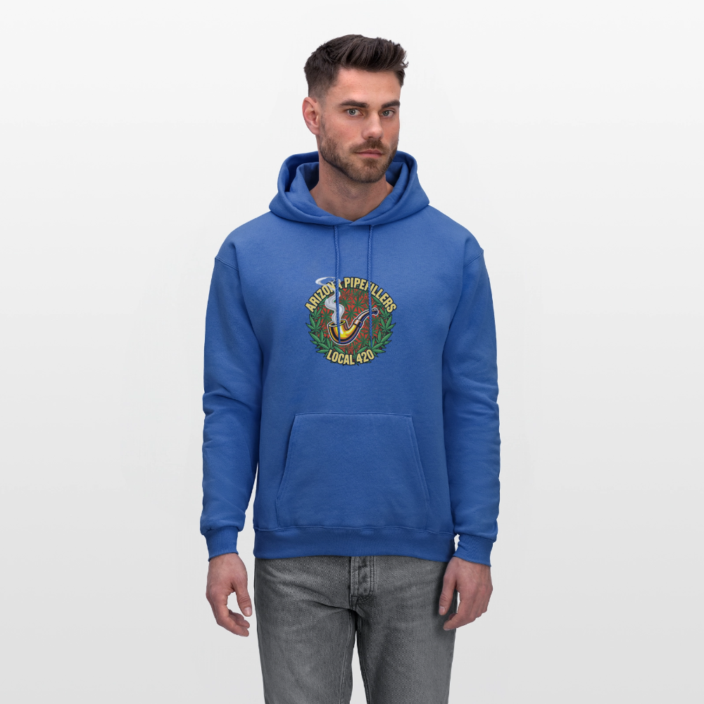 ARIZONA PIPEFILLERS LOCAL 420 F/B DESIGN Men's Hoodie - royal blue