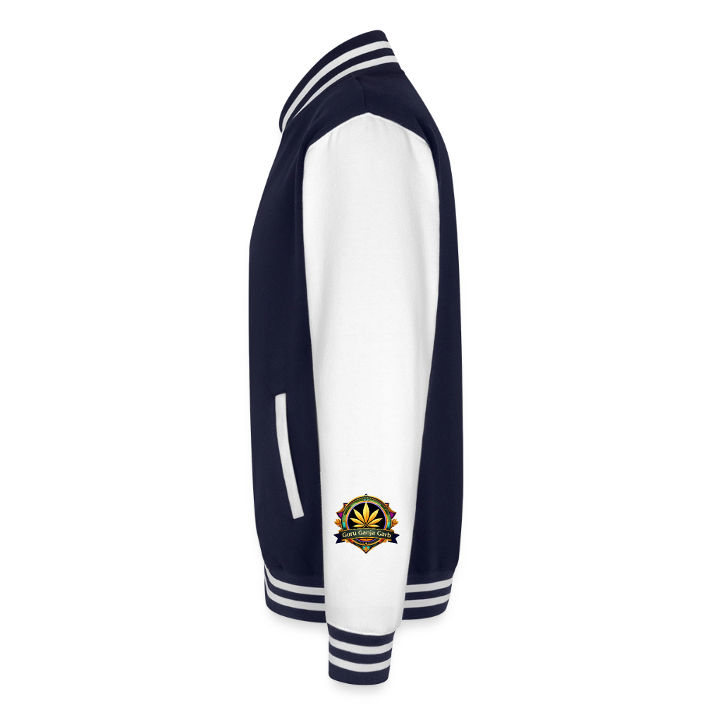 COLORADO PIPEFILLERS LOCAL 420 / 4 EMBLEM Unisex College Sweat Jacket - navy/white