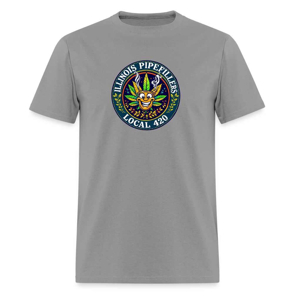 ILLINOIS PIPEFILLERS LOCAL 420 Men's T-Shirt - rock