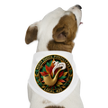NORTH DAKOTA PIPEFILLERS LOCAL 420 Dog Bandana - white