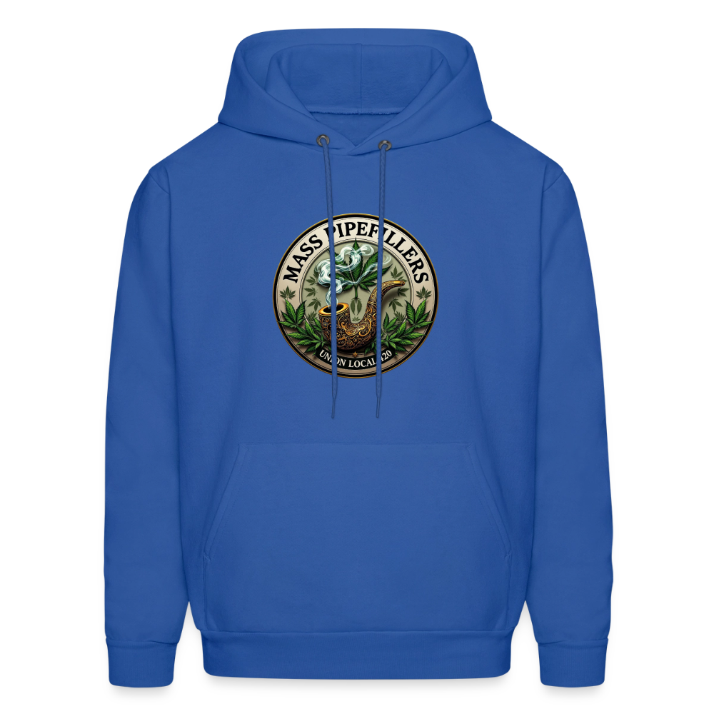 MASS PIPEFILLERS LOCAL 420 Men's Hoodie - royal blue