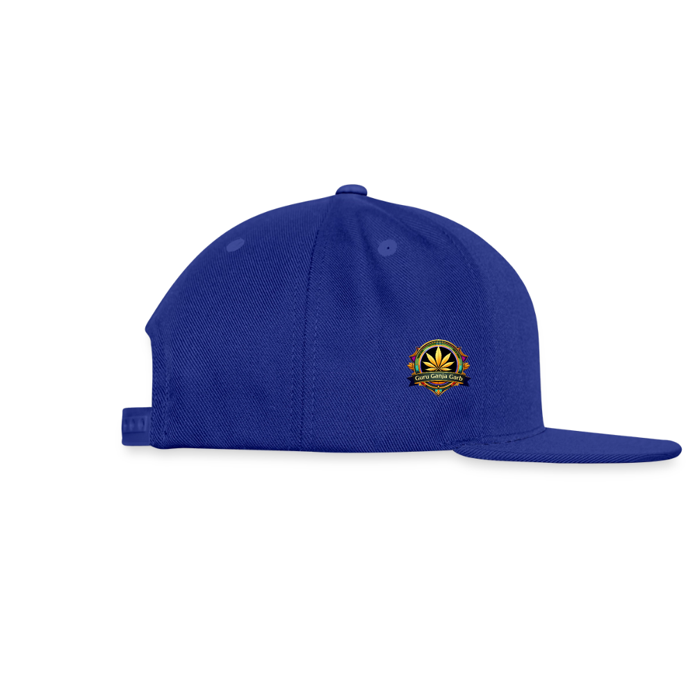 NEW HEMPSHIRE PIPEFILLERS LOCAL 420 Snapback Baseball Cap - royal blue