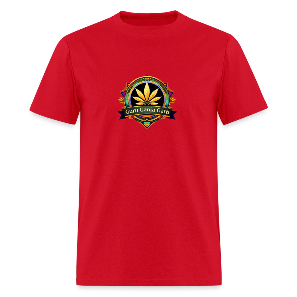 OFFICAL GURU GANJA GARB  GGG Men's T-Shirt - red