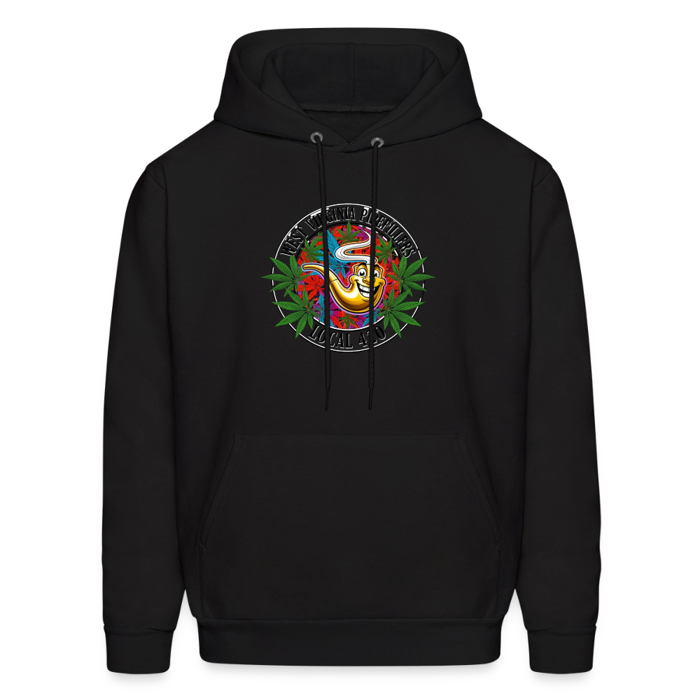 WEST VIRGINIA  PIPEFILLERS LOCAL 420 Men's Hoodie - black