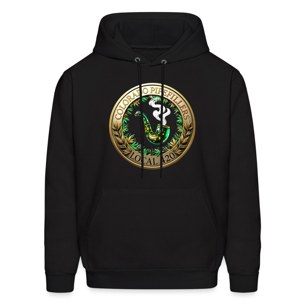 COLORADO PIPEFILLERS LOCAL 420 Men's Hoodie - black