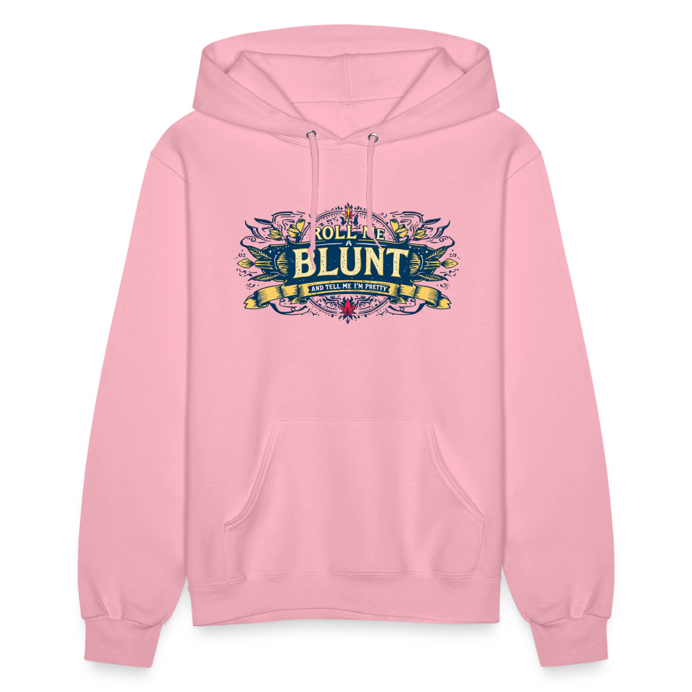 ROLL ME A BLUNT Women's Hoodie - classic pink