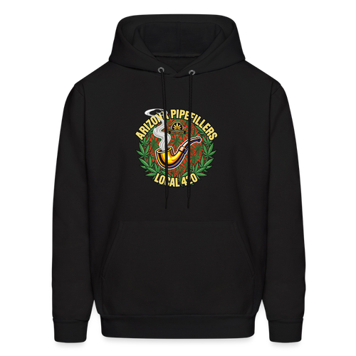 ARIZONA PIPEFILLERS LOCAL 420 Men's Hoodie - black