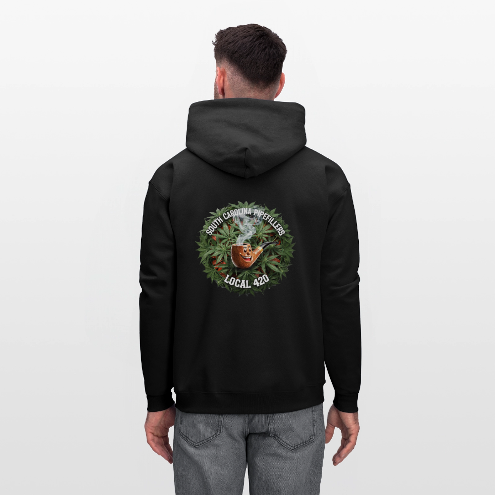 SOUTH CAROLINA PIPEFILLERS LOCAL 420 F/B DESIGN Men's Hoodie - black