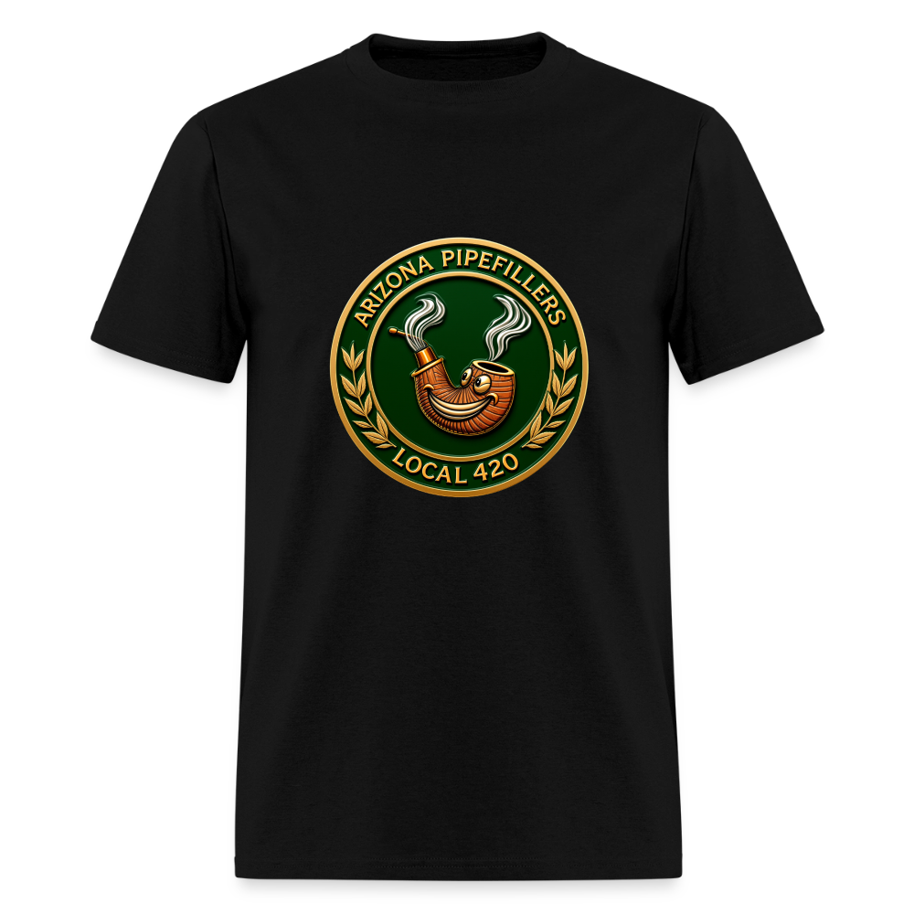 ARIZONIA PIPEFILLERS LOCAL 420 Men's T-Shirt - black
