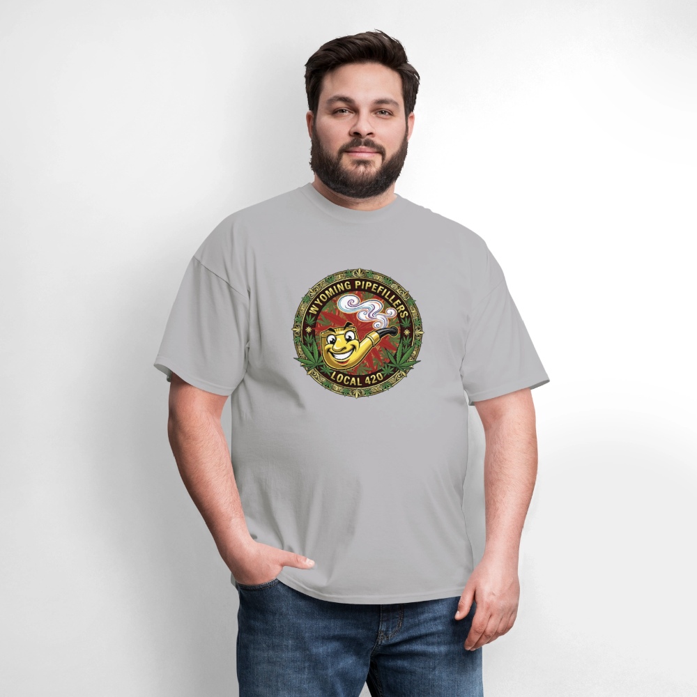 WYOMING PIPEFILLERS LOCAL 420 Men's T-Shirt - rock
