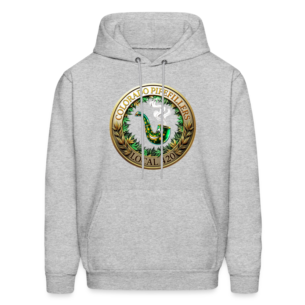 COLORADO PIPEFILLERS LOCAL 420 Men's Hoodie - heather gray