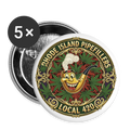 TEXAS PIPEFILLERS LOCAL 420 Union Buttons small 1'' (5-pack) - white