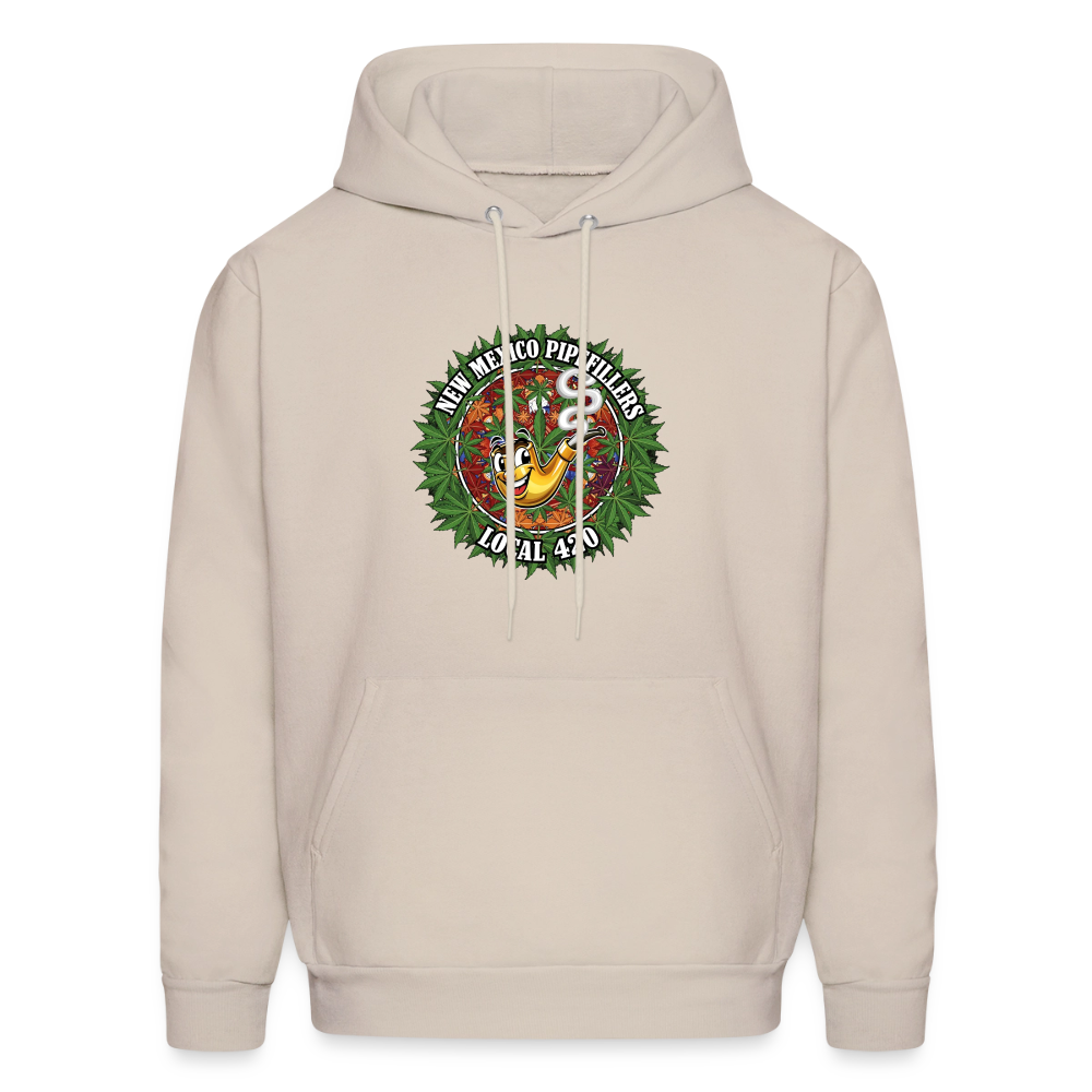 NEW MEXICO PIPEFILLERS LOCAL 420 Men's Hoodie - Sand