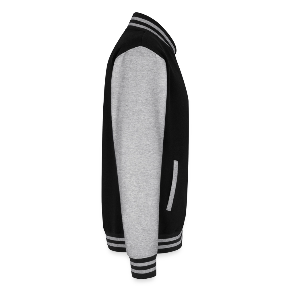COLORADO PIPEFILLERS LOCAL 420 / 4 EMBLEM Unisex College Sweat Jacket - black/heather grey