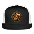 NORTH DAKOTA PIPEFILLERS LOCAL 420 Trucker Hat - black/white