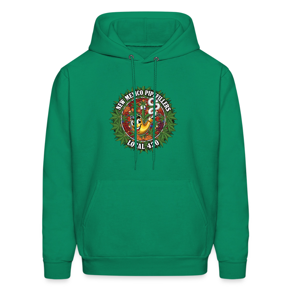NEW MEXICO PIPEFILLERS LOCAL 420 Men's Hoodie - kelly green