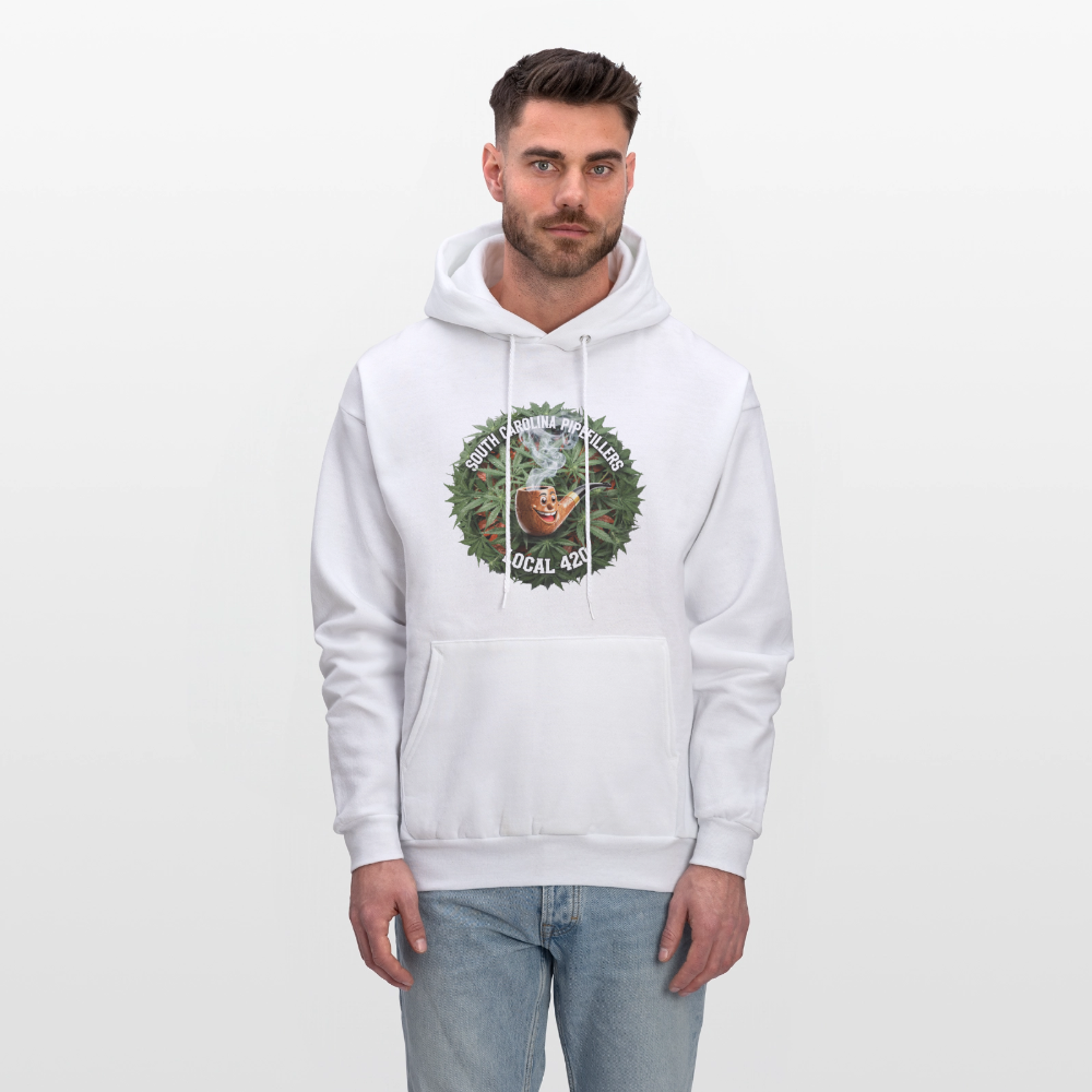 SOUTH CAROLINA PIPEFILLERS LOCAL 420 Men's Hoodie - white