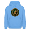 IOWA PIPEFILLERS LOCAL 420 Men's Hoodie - carolina blue