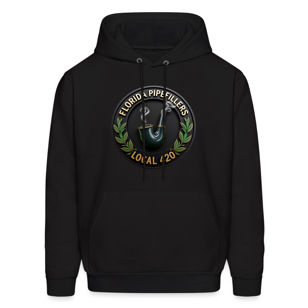 FLORIDA PIPEFILLERS LOCAL 420 Men's Hoodie - black