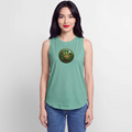 LOUISIANA PIPEFILLERS LOCAL 420 Women's Relaxed Tank Top - saltwater
