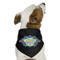 HEY BABE ROLL ME A BLUNT Dog Bandana - black