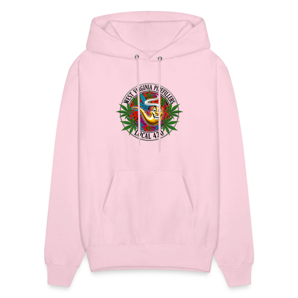 WEST VIRGINIA  PIPEFILLERS LOCAL 420 Men's Hoodie - pale pink