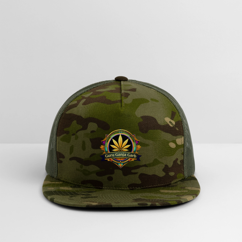 GURUGANJAGARB.COM Trucker Hat - MultiCam\green