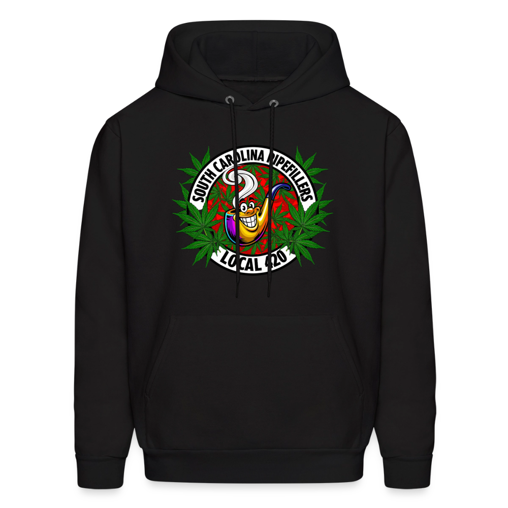 SOUTH CAROLINA PIPEFILLERS LOCAL 420 Men's Hoodie - black