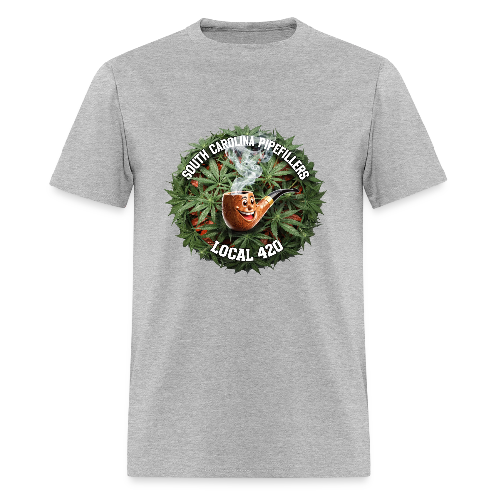 SOUTH CAROLINA PIPEFILLERS LOCAL 420 Men's T-Shirt - heather gray