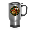 NORTH DAKOTA PIPEFILLERS LOCAL 420 14oz Travel Mug - silver