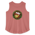 WYOMING PIPEFILLERS LOCAL 420 F/B DESIGN Women's Curvy Relaxed Tank Top - mauve