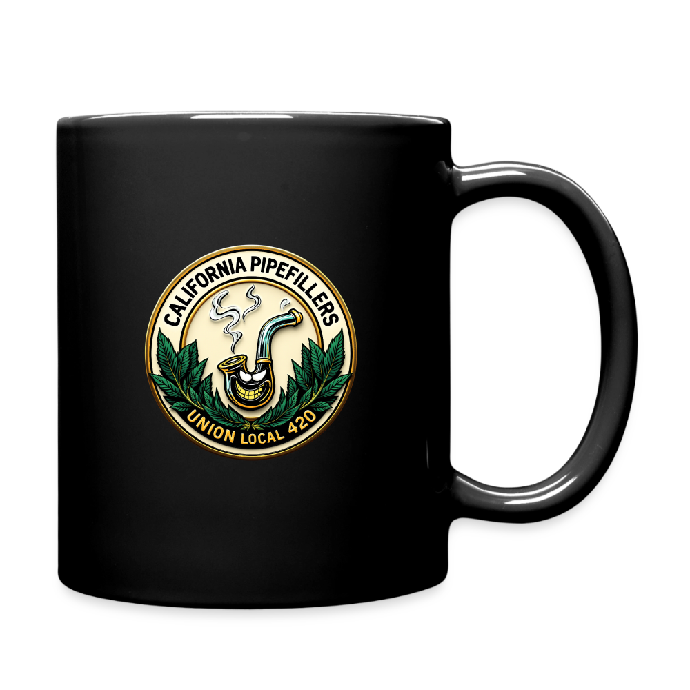 CALIFORNIA PIPEFILLERS UNION LOCAL 420 Full Color Mug - black