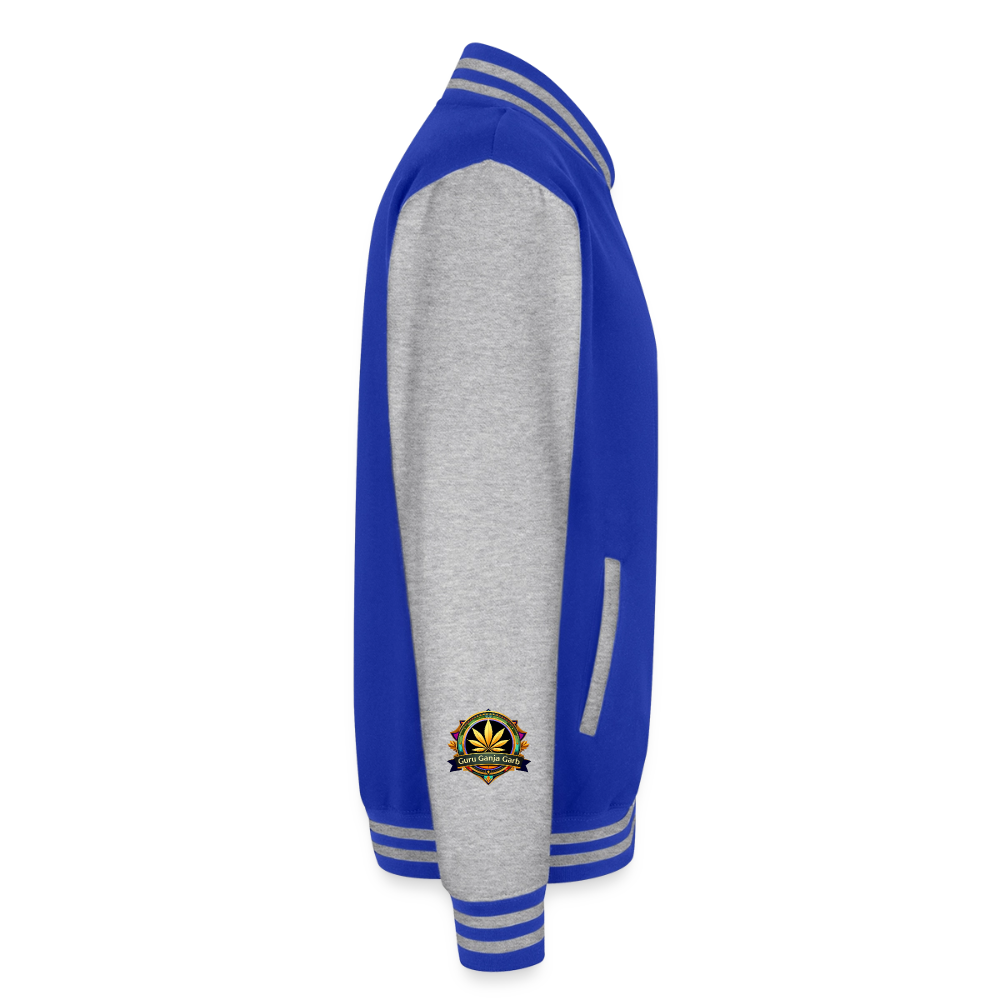 COLORADO PIPEFILLERS LOCAL 420 / 4 EMBLEM Unisex College Sweat Jacket - royal/heather grey