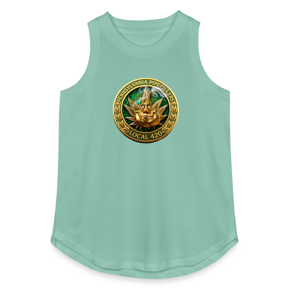 PENNSYLVANIA PIPEFILLERS LOCAL 420 Women's Relaxed Tank Top - saltwater