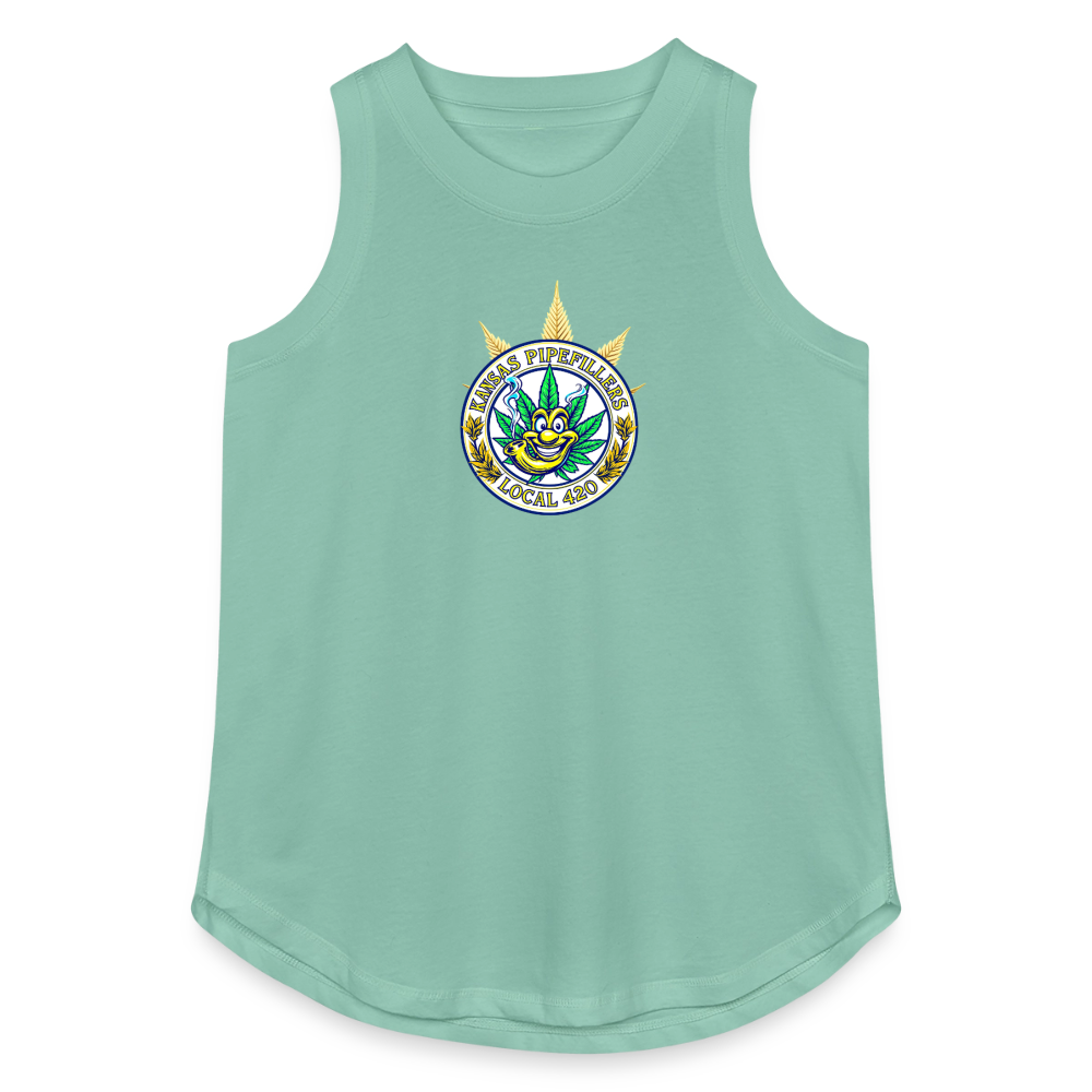 INDIANA PIPEFILLERS LOCAL 420 Women's Relaxed Tank Top - saltwater