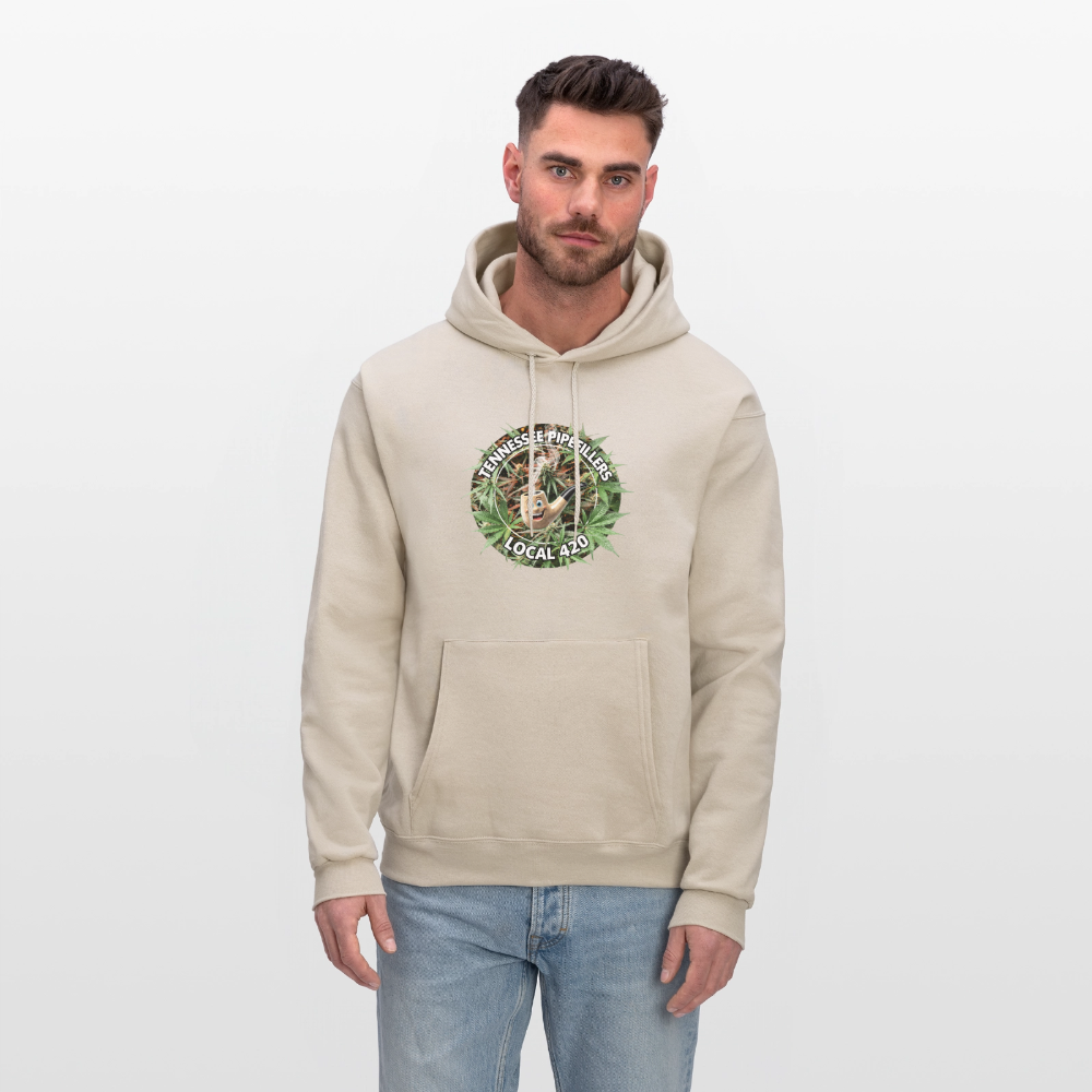 TENNESSEE PIPEFILLERS LOCAL 420 F/B DESIGN Men's  Hoodie - Sand