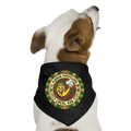 FLORIDA PIPEFILLERS LOCAL 420 Union Dog Bandana - black